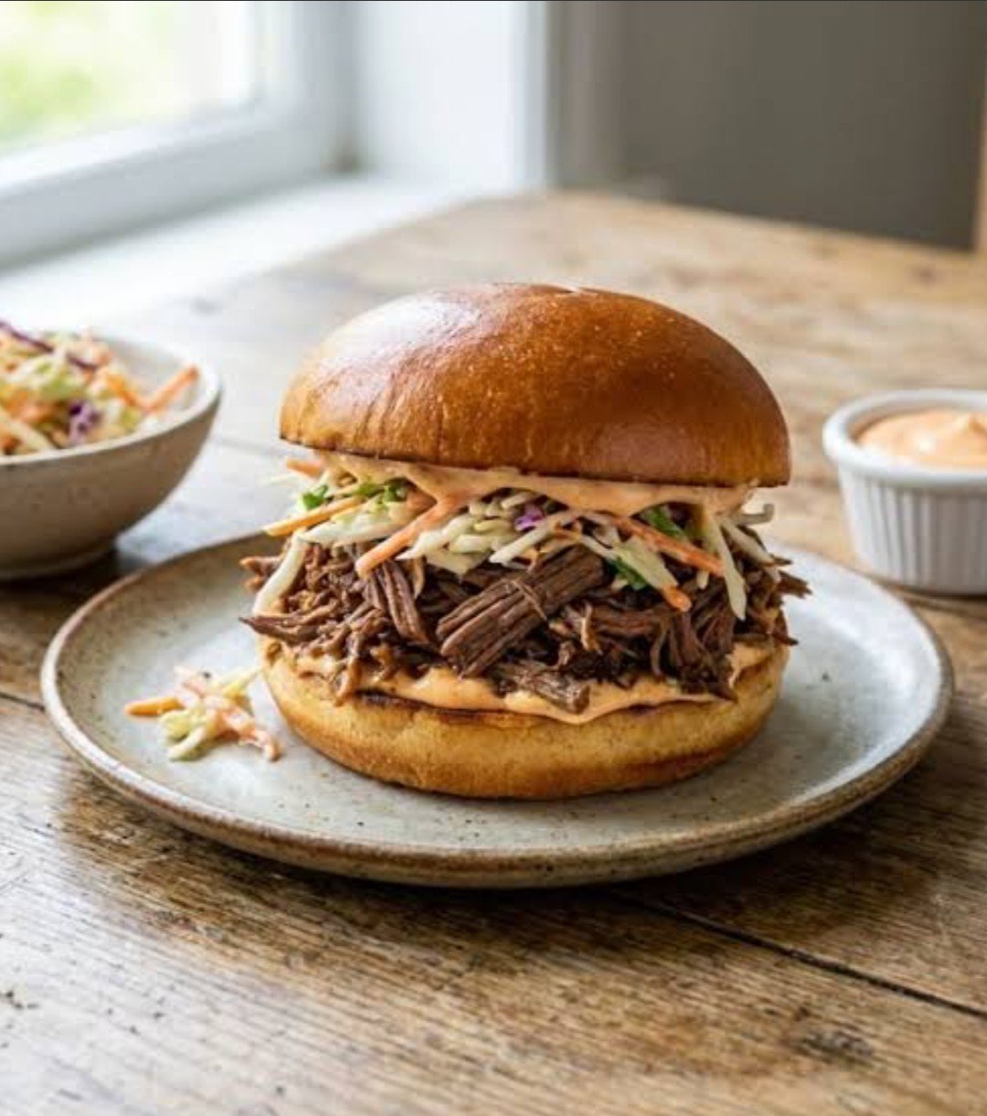 PULL BEEF BURGER